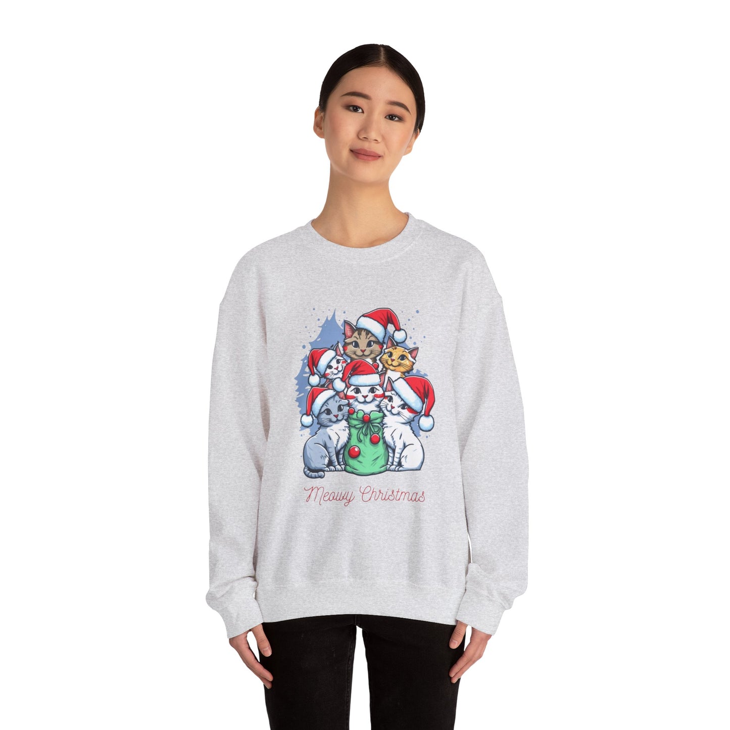 Holiday Cat Sweatshirt