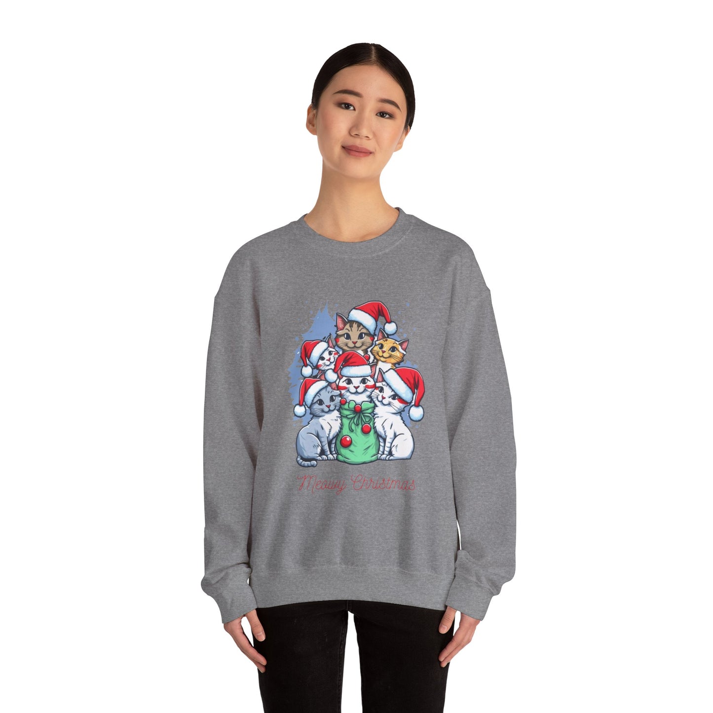 Holiday Cat Sweatshirt