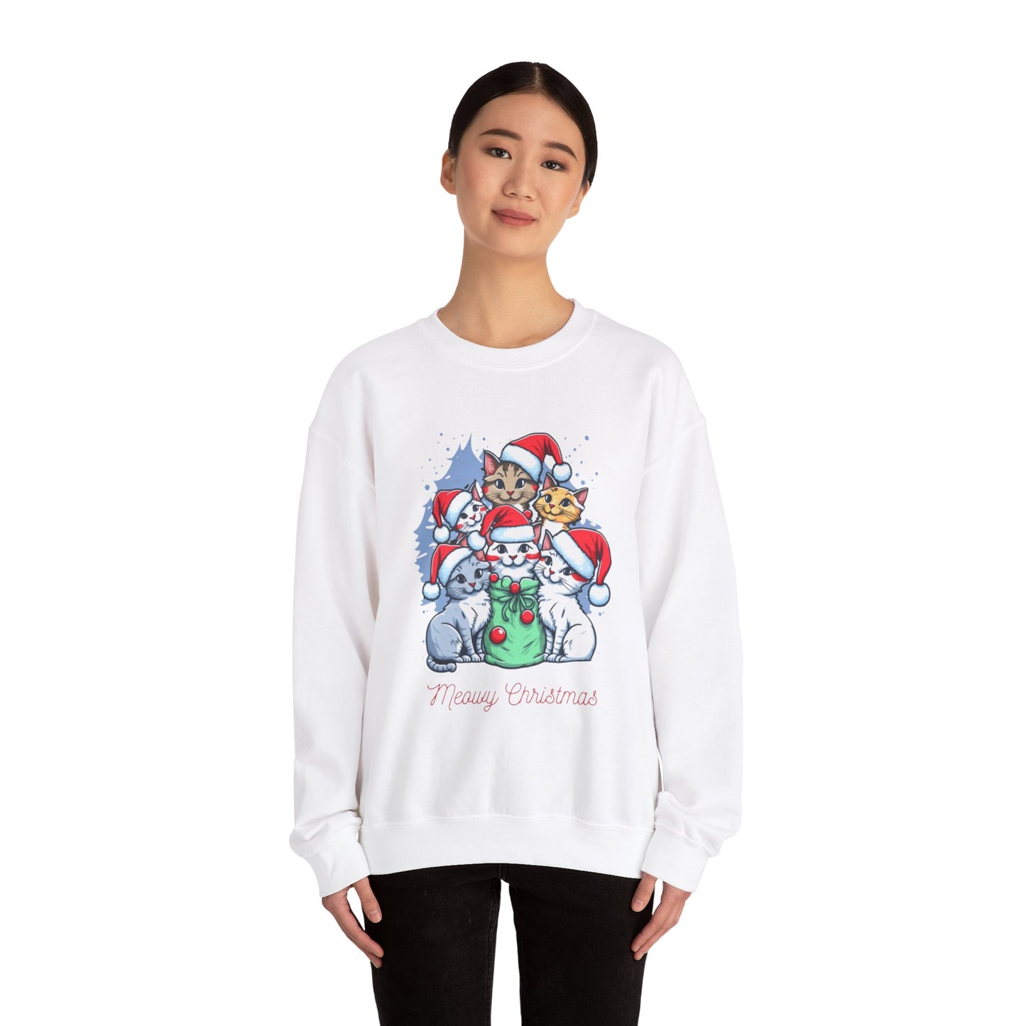 Holiday Cat Sweatshirt