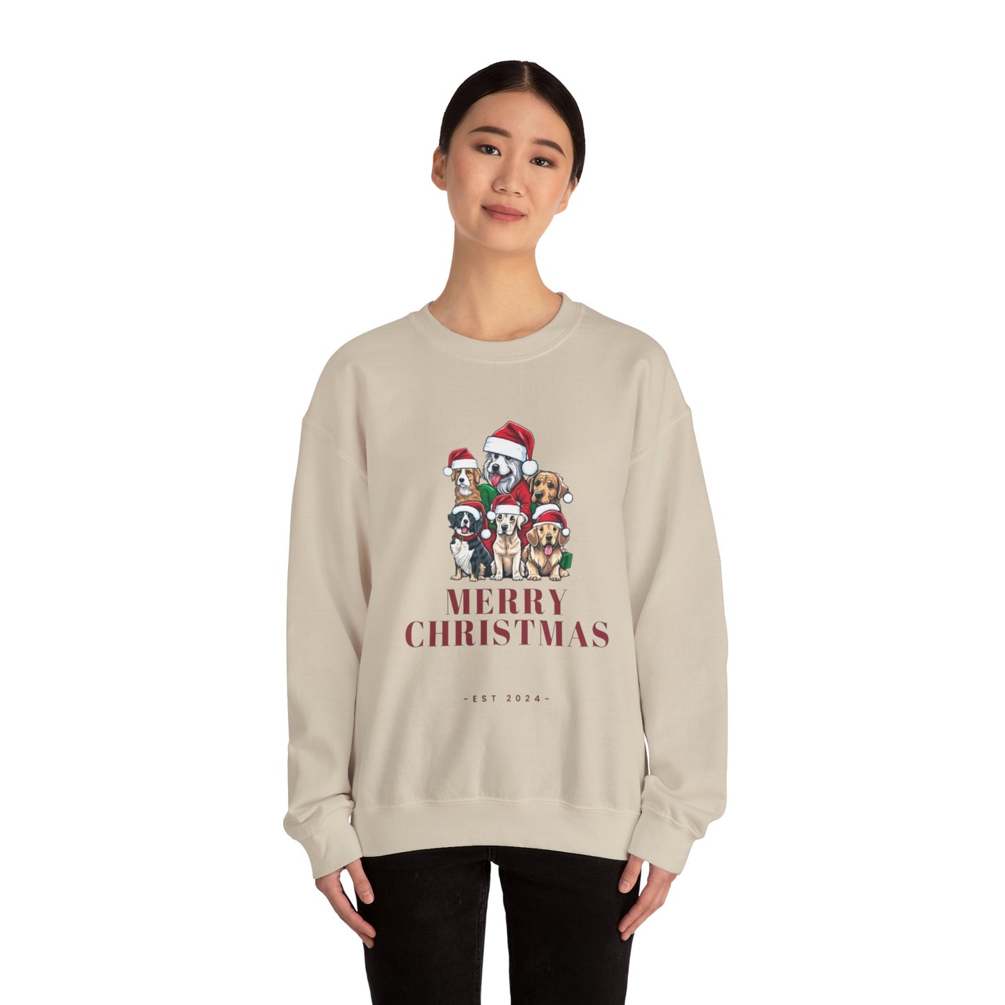 Holiday Dogs Crewneck Sweatshirt