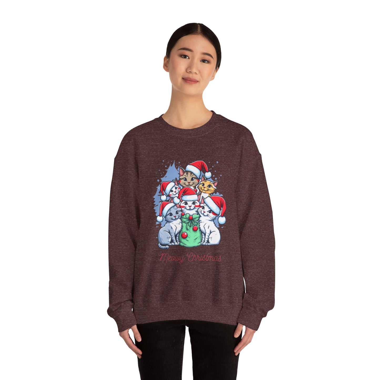 Holiday Cat Sweatshirt