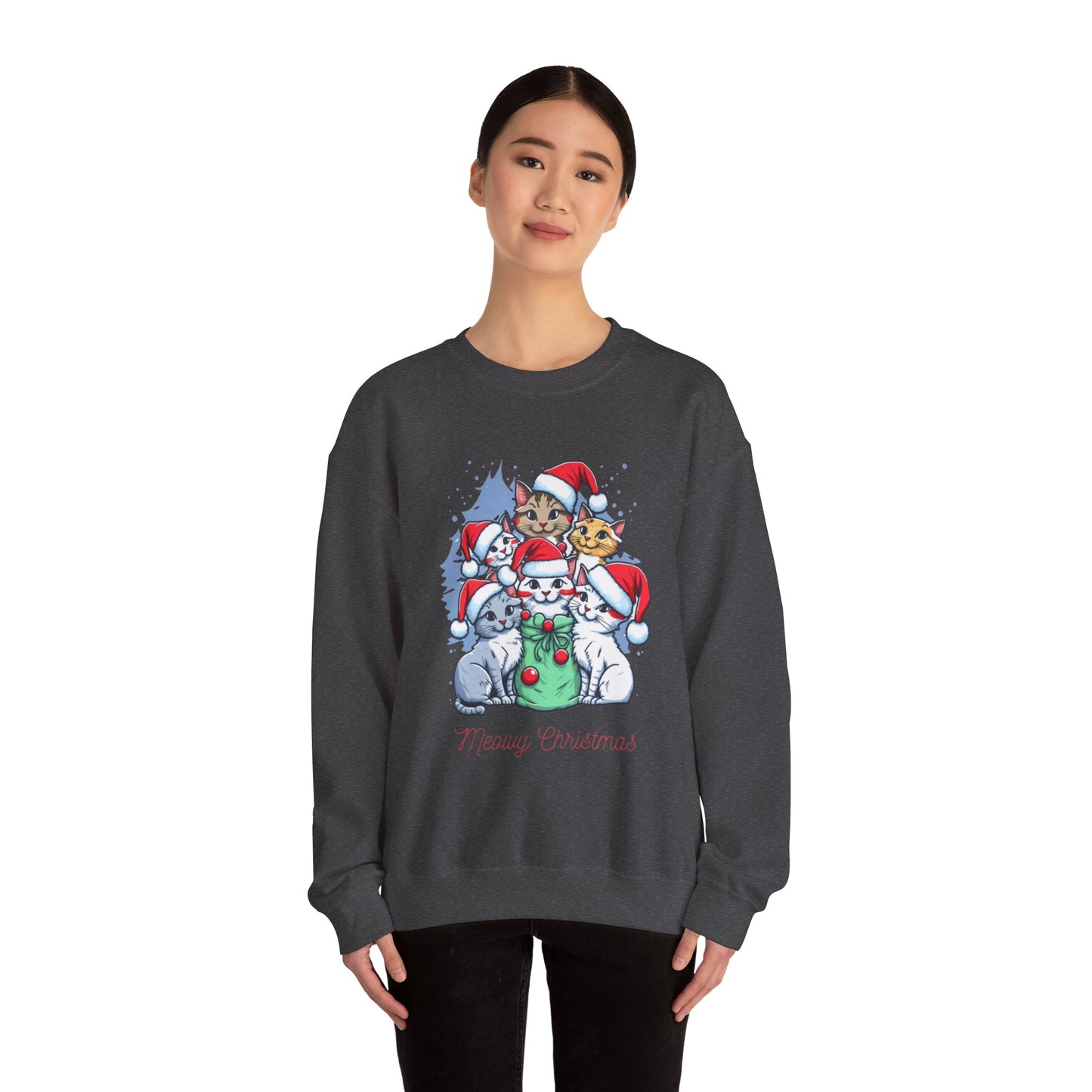 Holiday Cat Sweatshirt