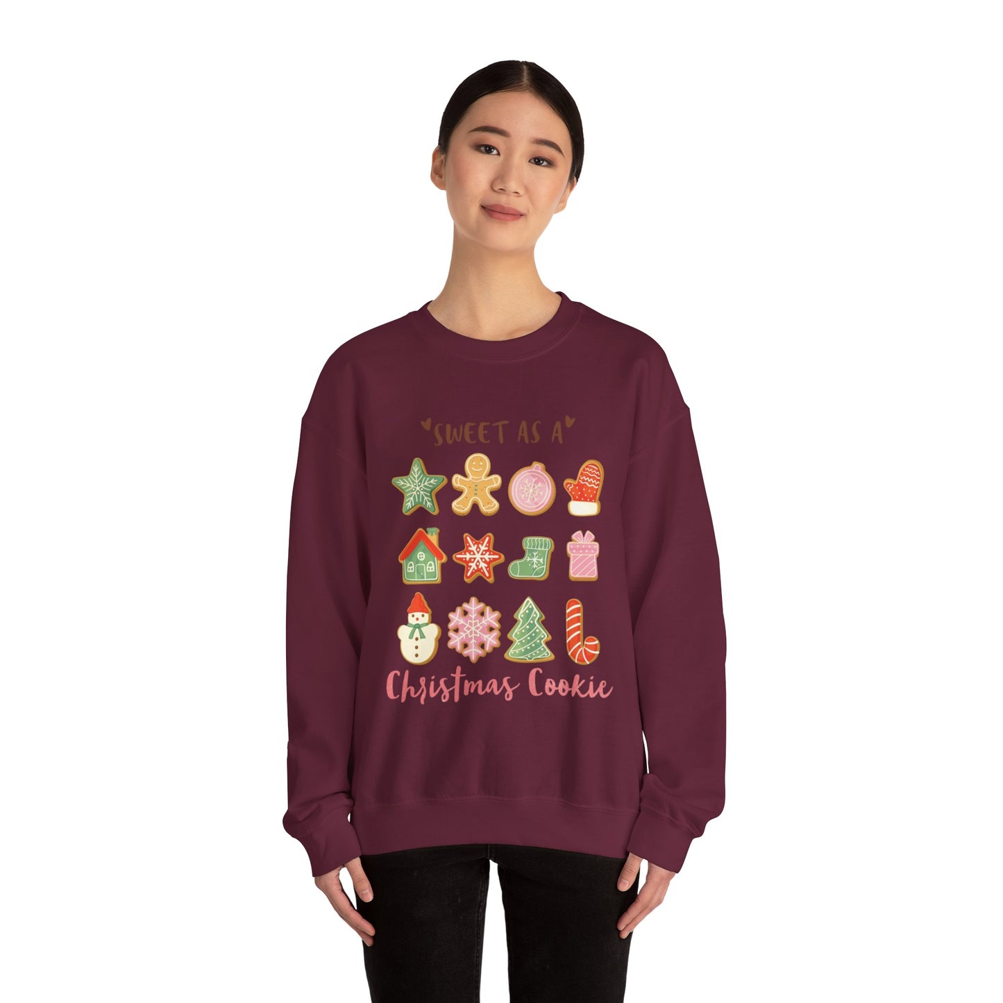 Christmas Style Sweatshirt for Girls - Sweatshirt