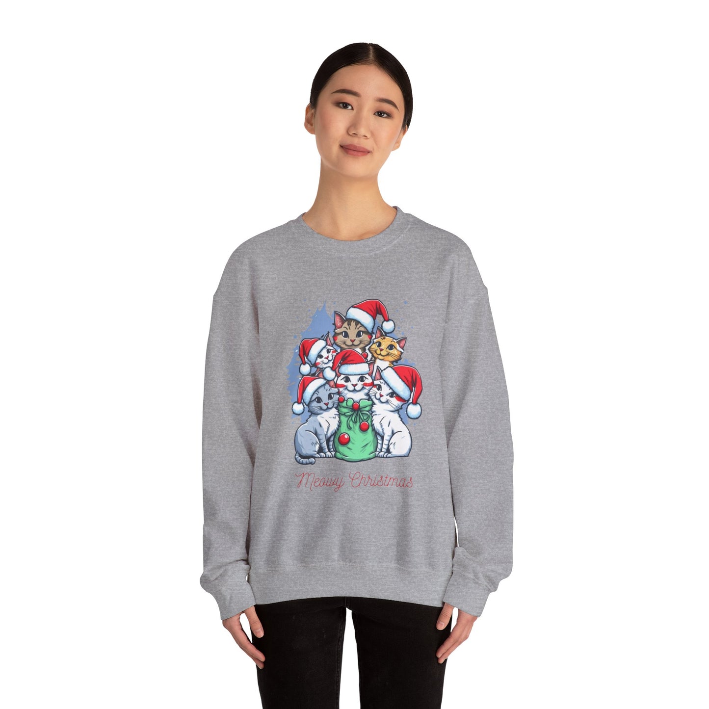 Holiday Cat Sweatshirt