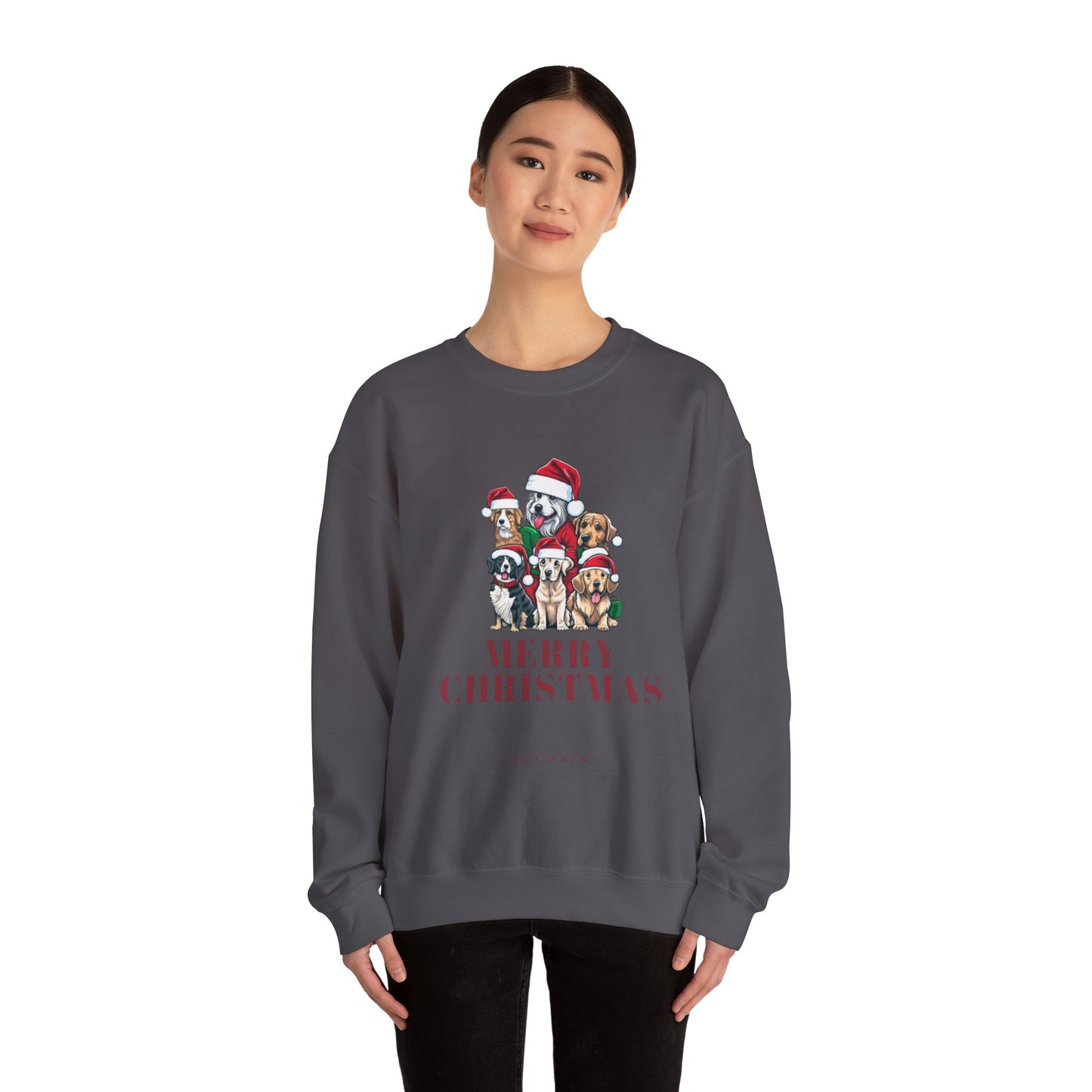 Holiday Dogs Crewneck Sweatshirt