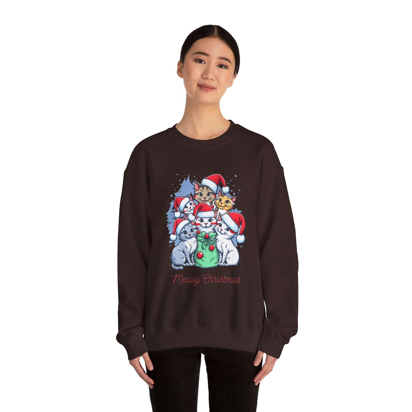 Holiday Cat Sweatshirt