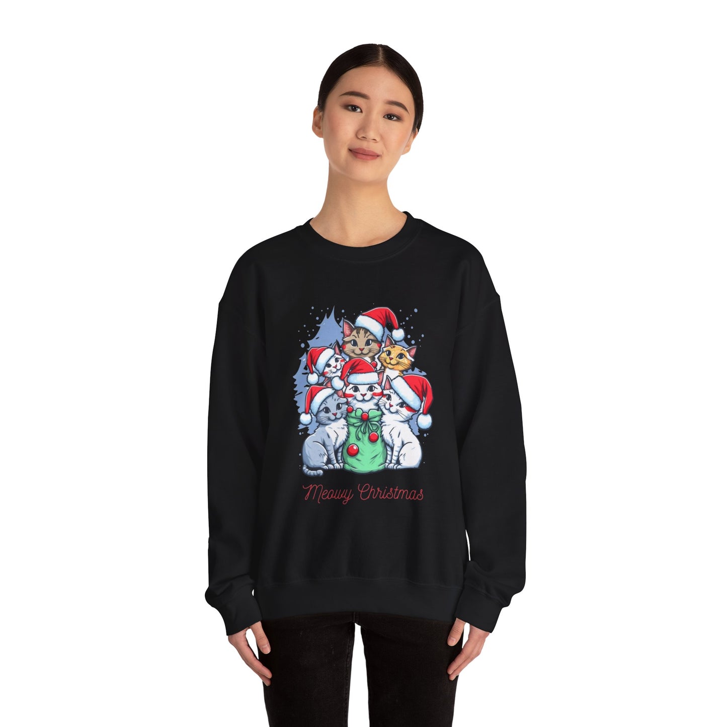 Holiday Cat Sweatshirt