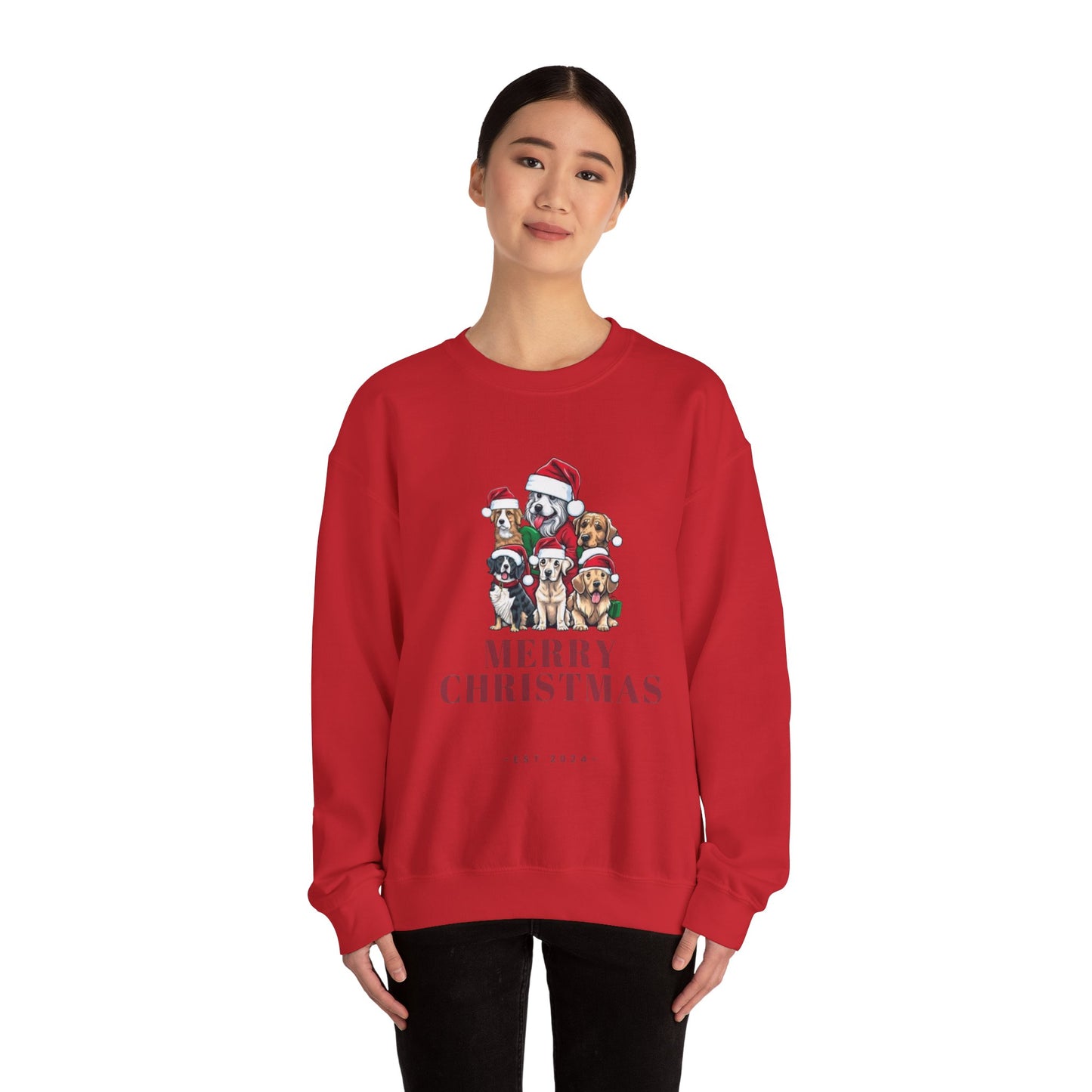 Holiday Dogs Crewneck Sweatshirt